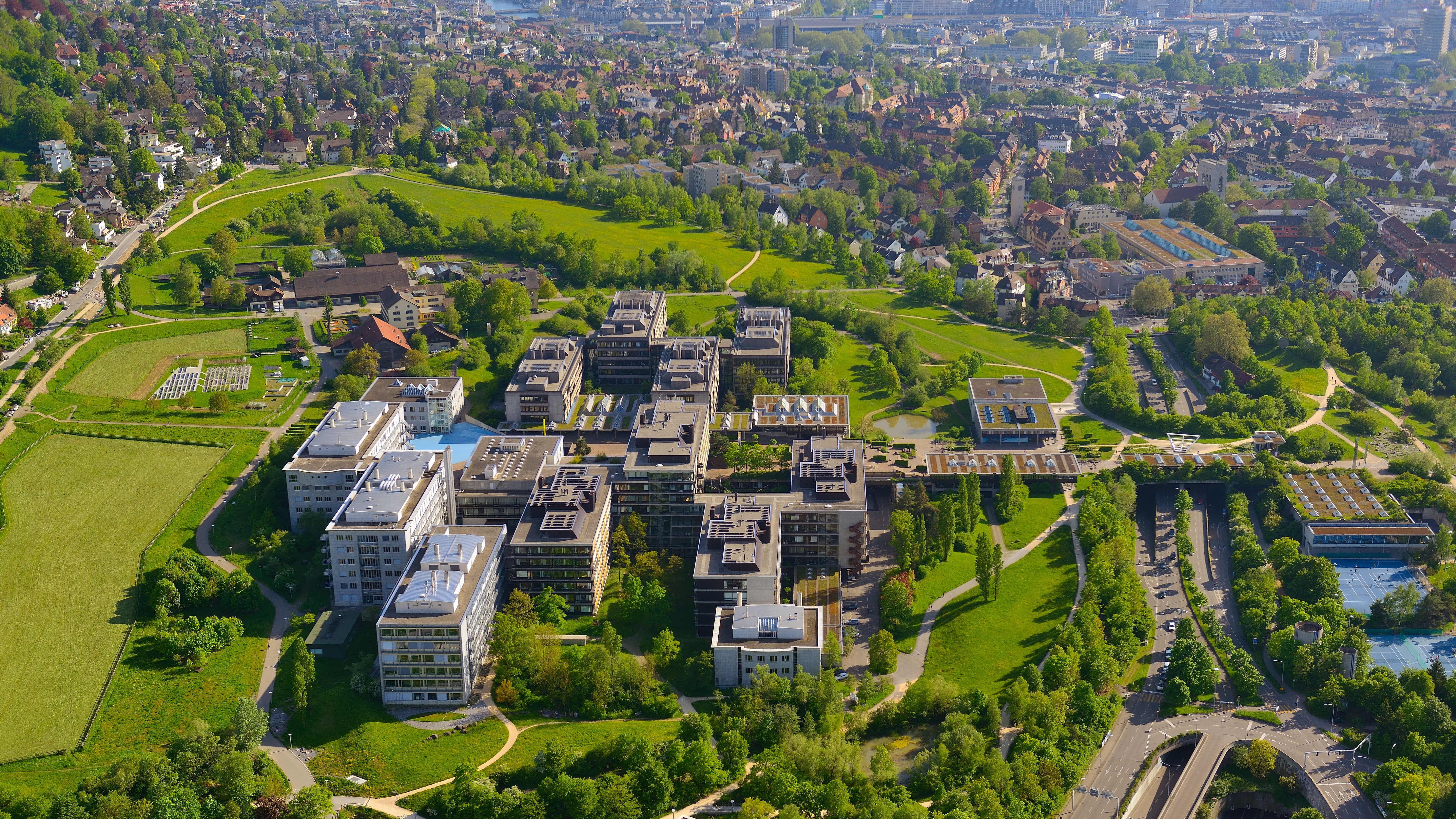 Irchel Campus from above